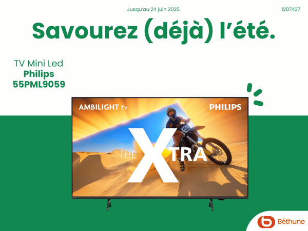 TV Mini Led PHILIPS 55PML9059 Mini Led Ambilight