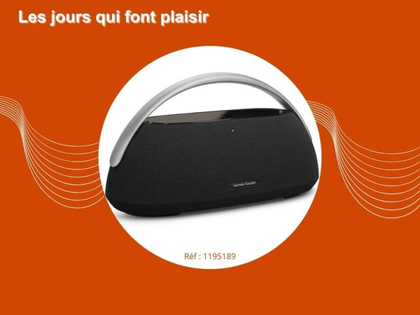 Enceinte portable Harman Kardon Go chez Boulanger Marseille La Valentine proche d'Allauch.