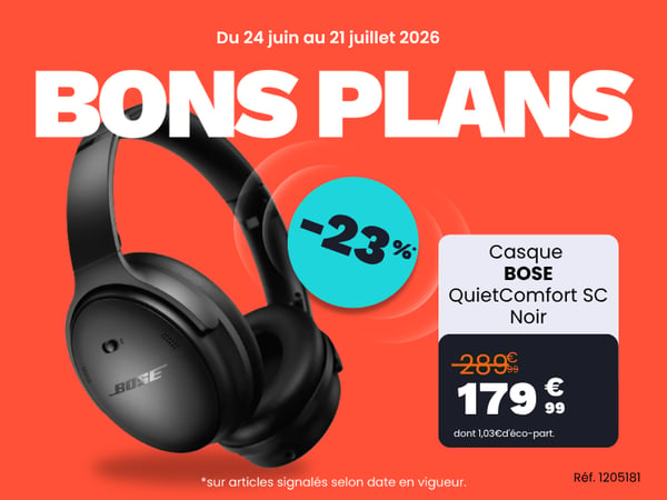 Casque BOSE QuietComfort SC Noir