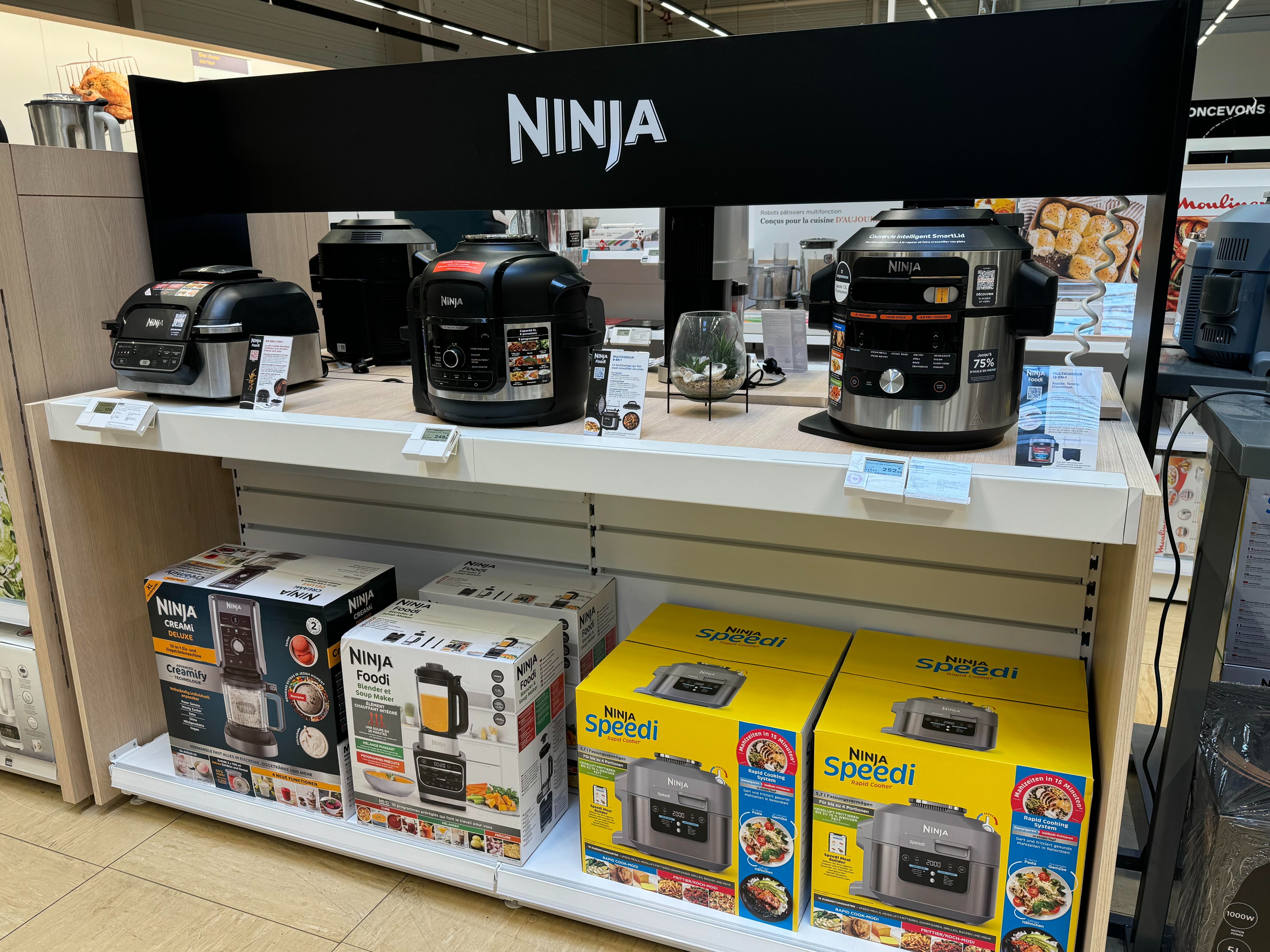 rayon ninja du magasin boulanger avignon le pontet.