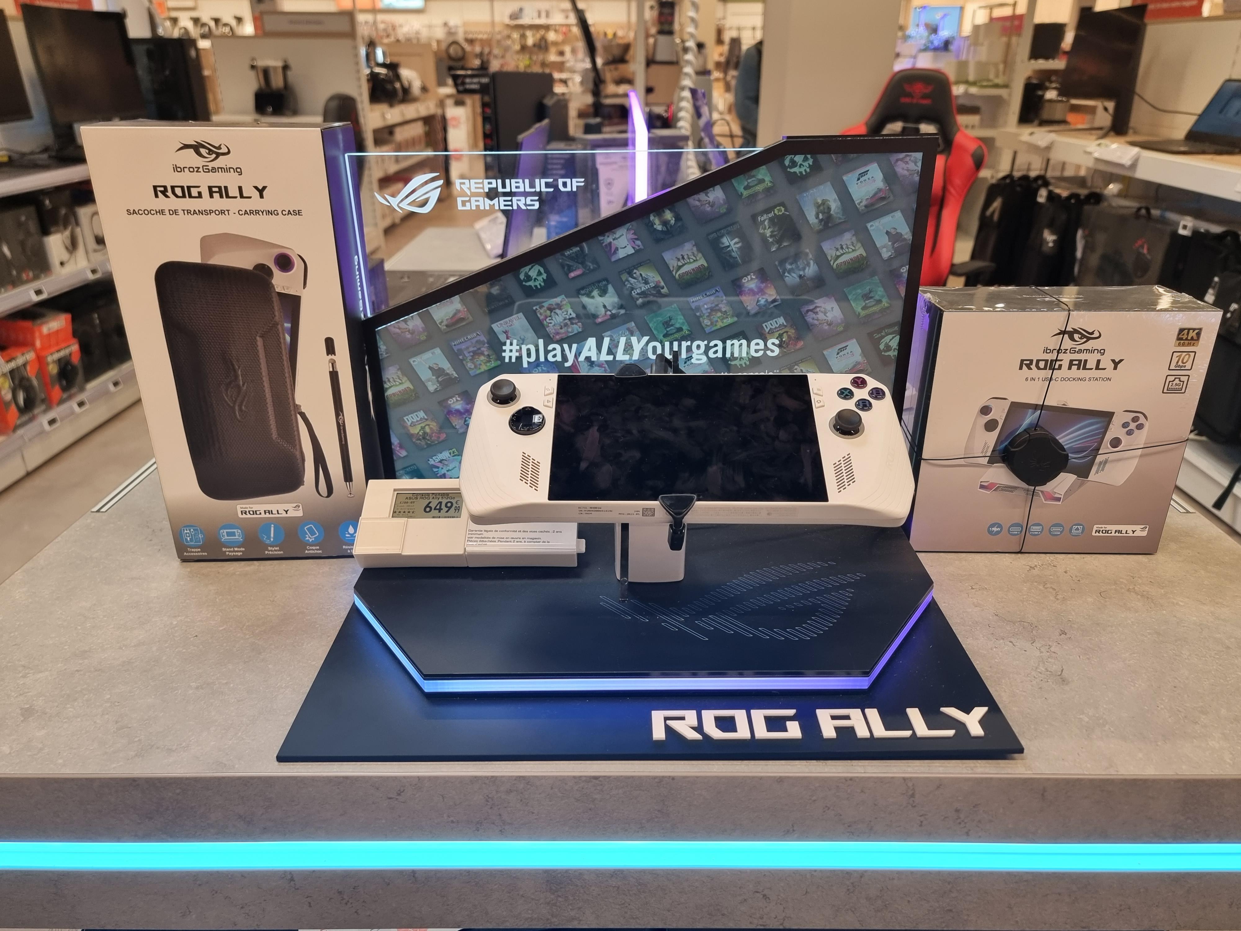 Asus Rog Ally  Boulanger Vélizy 2
