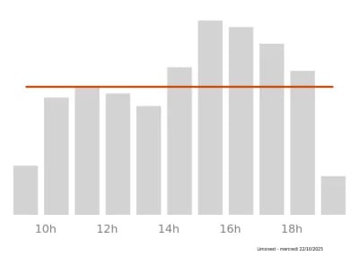Voir le trafic sur Google maps https://maps.google.com/maps?cid=12235427834182243165