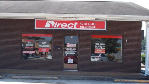 Direct Auto Insurance storefront located at  1004 Jordan Lane Northwest, Huntsville