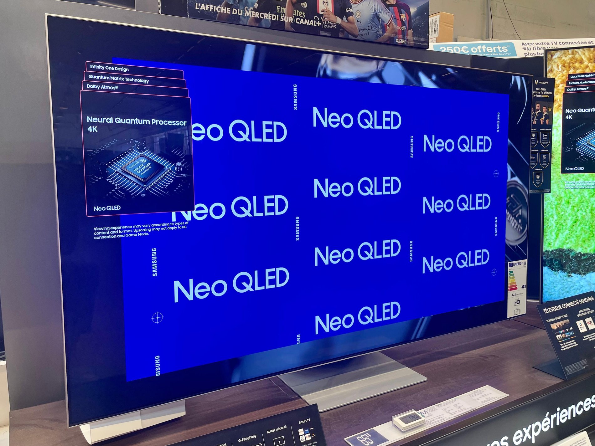 TV Samsung Neo QLED dans votre magasin Boulanger Saint-Nazaire