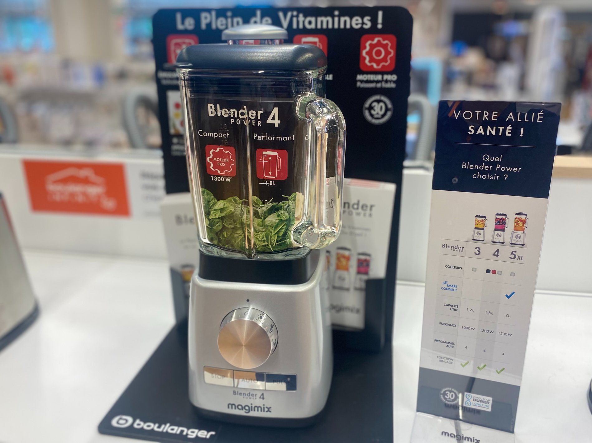 Mixeur Magimix, Blender Magimix, Blender Magimix Power 4 Chrome 11630, Blender Magimix Power 5 Connect Noir 11642, Blender Magimix Power 5 XL Chrome Mat 11643