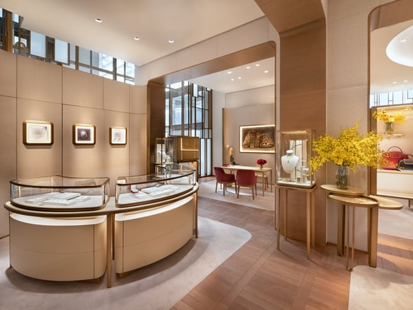 Cartier Fifth Avenue Mansion: fine jewelry, watches, accessories
