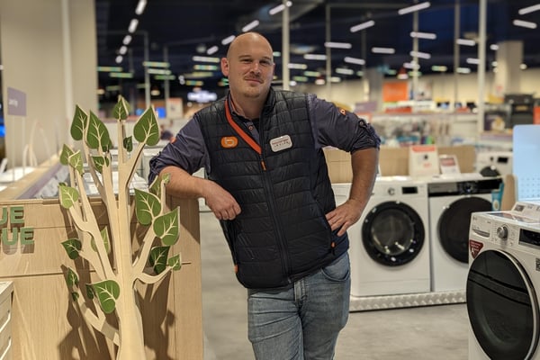Sébastien, animateur au Boulanger Villebon