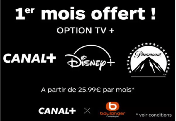 Les offres en série limitée de Canal +Boulanger Nantes Paridis