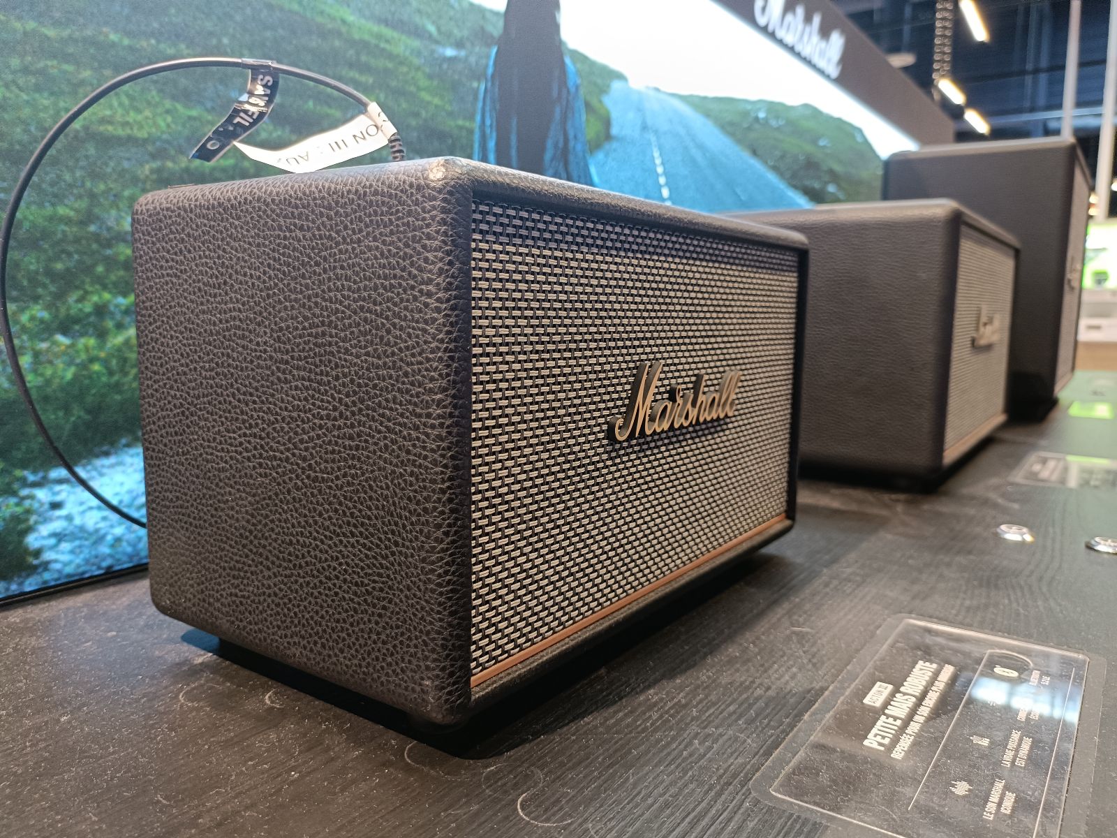 Enceinte résidentielle Marshall Acton III Noir à boulanger Limonest