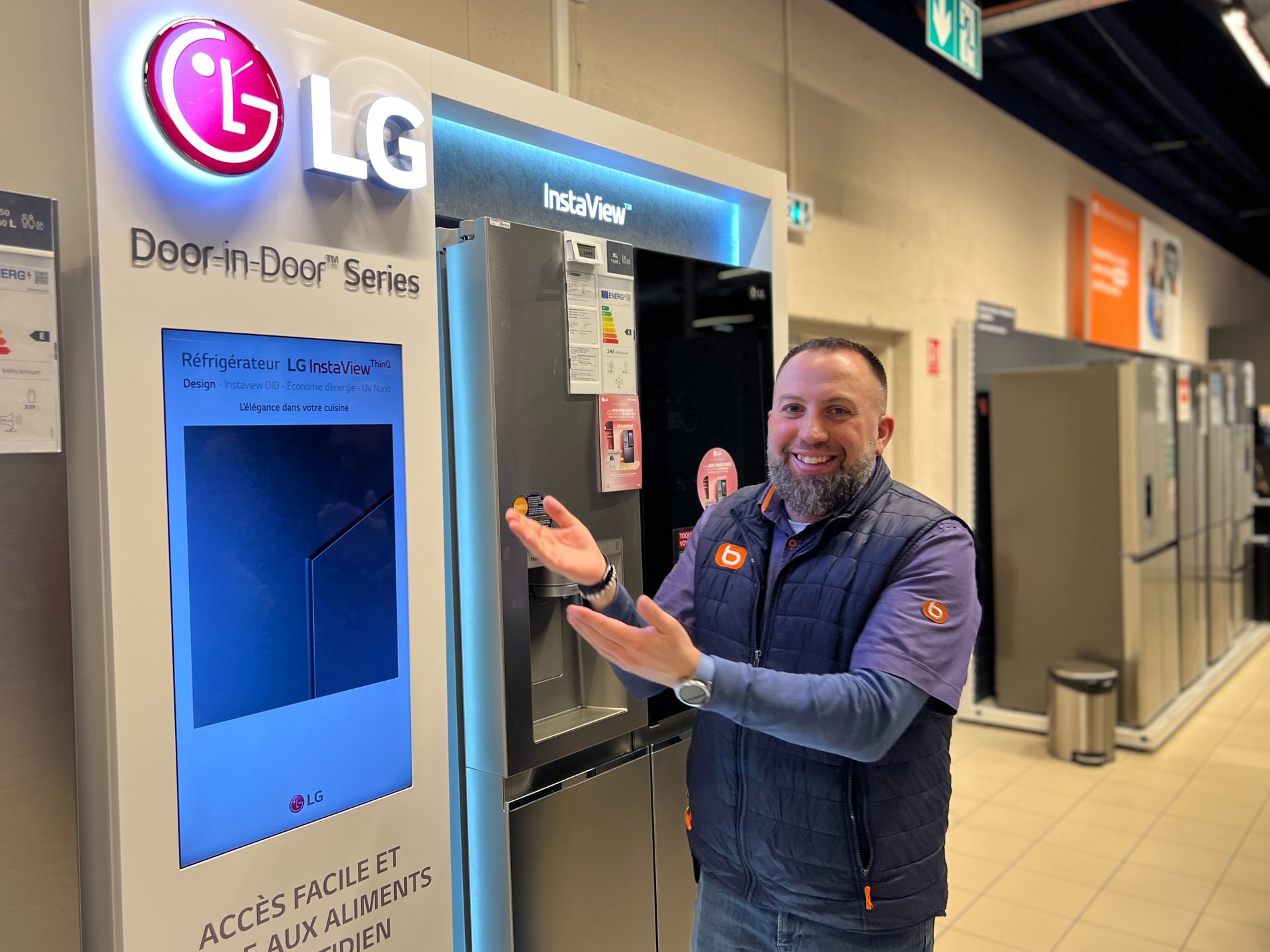 Univers réfrigérateur LG dans votre magasin Boulanger Nancy Fléville