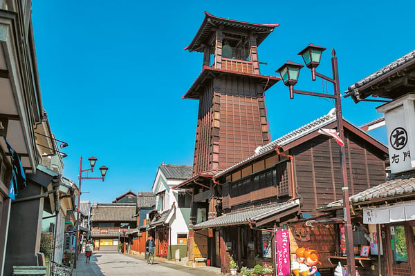 鐘撞堂（かねつきどう）とも呼ばれる「時の鐘」