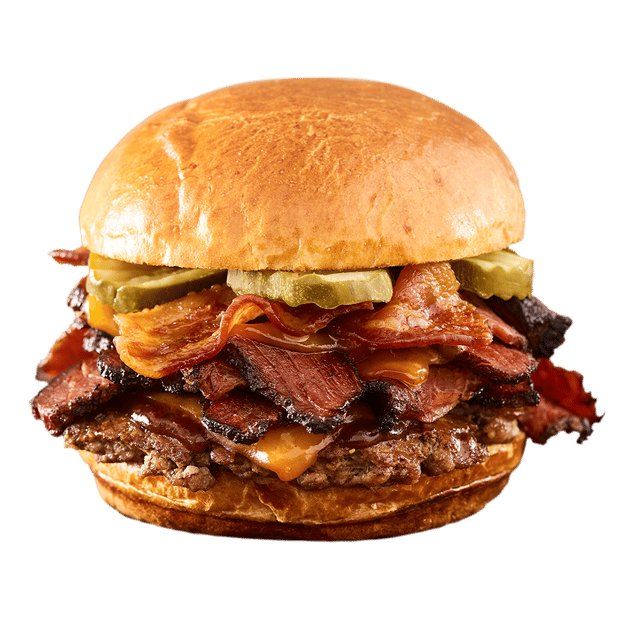 Smoked Bacon Brisket Burger