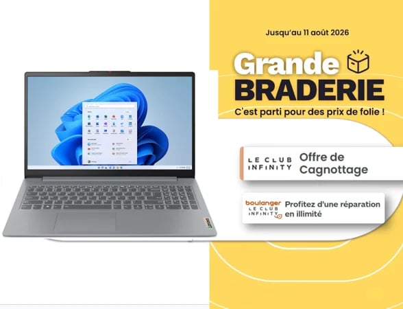 💻 Grande Braderie : Boostez votre productivité avec l'ordinateur portable Lenovo à prix bradé ! 📦💥