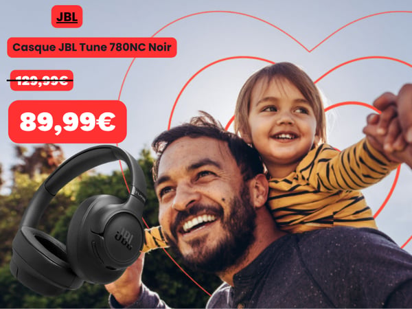 Casque JBL Tune 780NC Noir