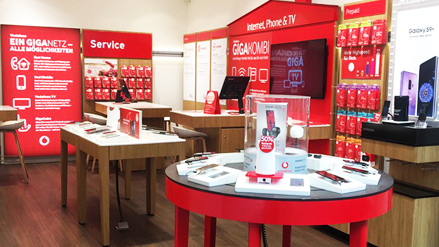 Vodafone-Shop in Berlin, Karl-Marx-Str. 115