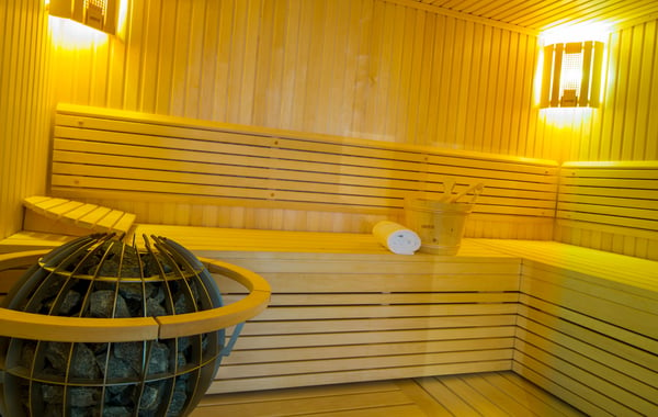 Unsere finnische Sauna "Christiania SPA" - gesundes Schwitzen