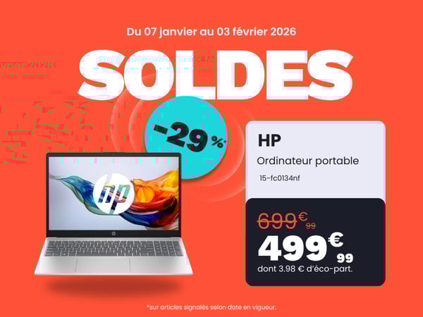 Ordinateur portable HP 15-fc0134nf