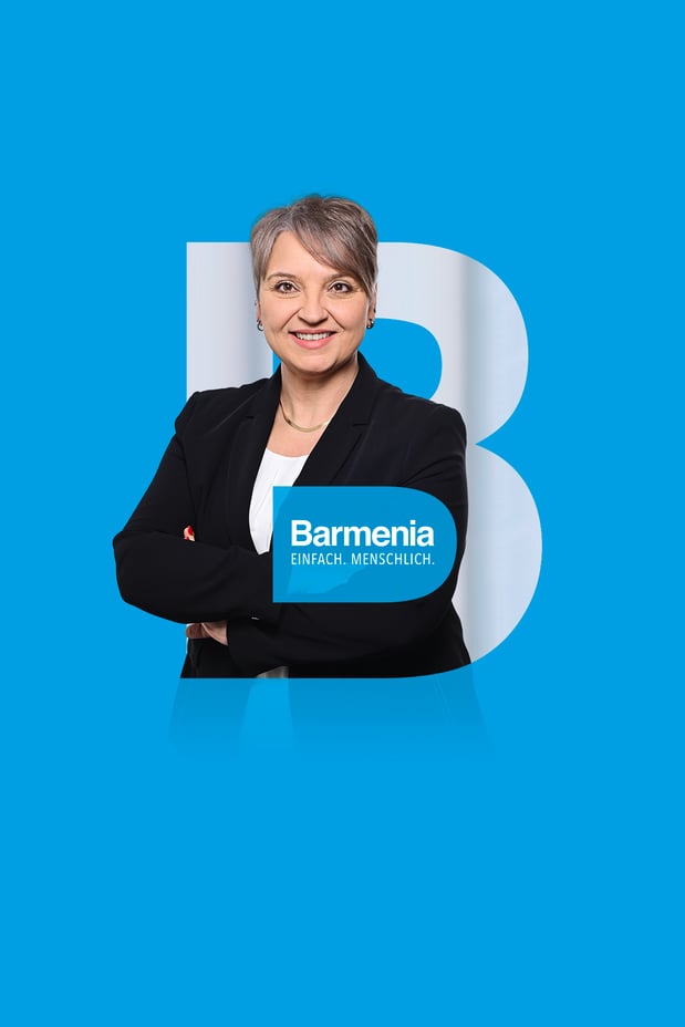 Jasmina Floeth. Ihre Ansprechpartnerin für die Barmenia Versicherung in Viersen. 
 