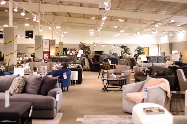 Rapid City Slumberland Furniture interior 2