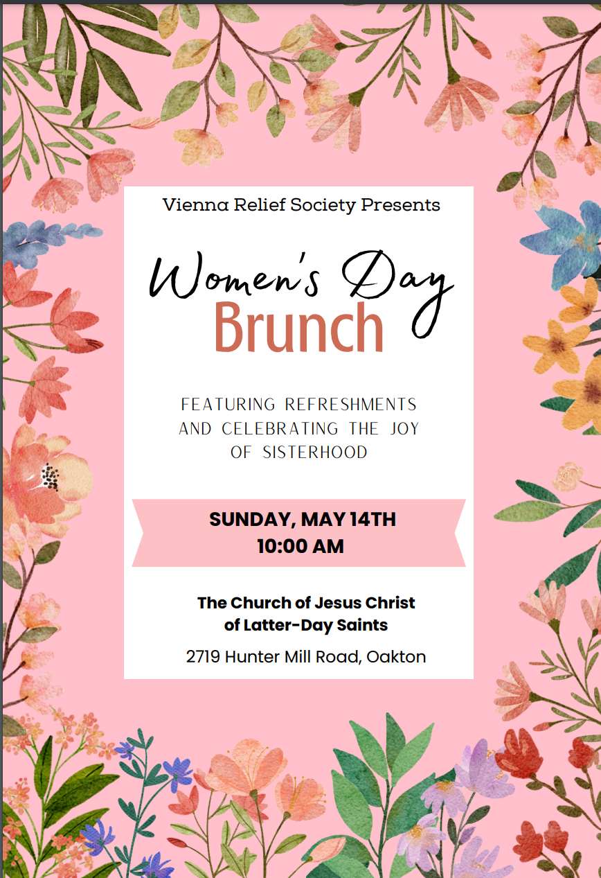 Women's Day Brunch - The Church of Jesus Christ of Latter-day Saints