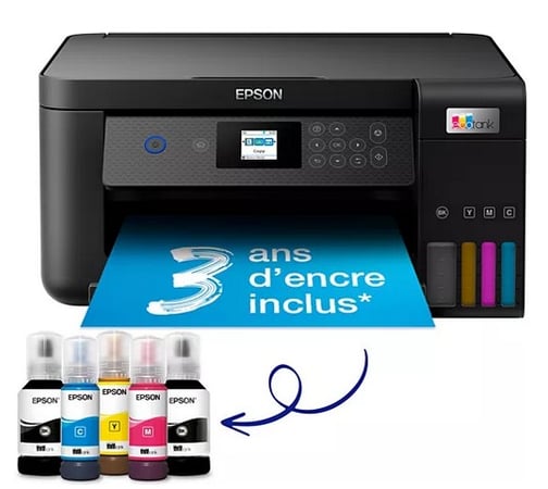 Imprimante jet d'encre EPSON EcoTank ET-2850,  Boulanger Gap