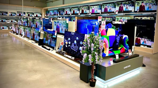Corner LG Evo et Mural The Frame Samsung ! TV galeries
TV