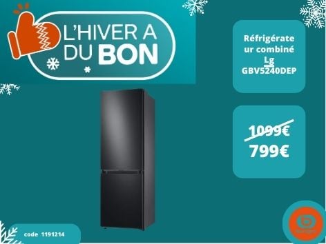 Retrouvez le Réfrigérateur combiné Lg GBV5240DEP  dans votre magasin Boulanger Boulogne sur mer
