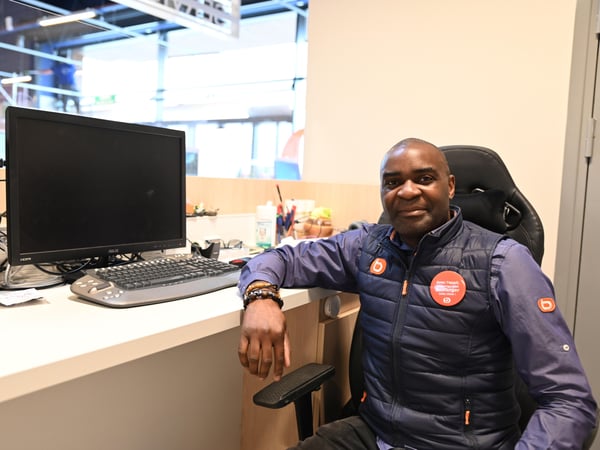 Franck, responsable service client du magasin Boulanger Vendenheim Reichstett