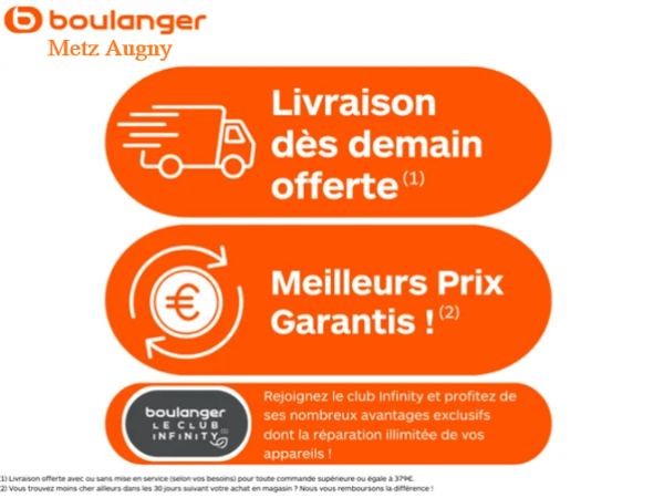 🔥 Nos engagements chez Boulanger Metz Augny!