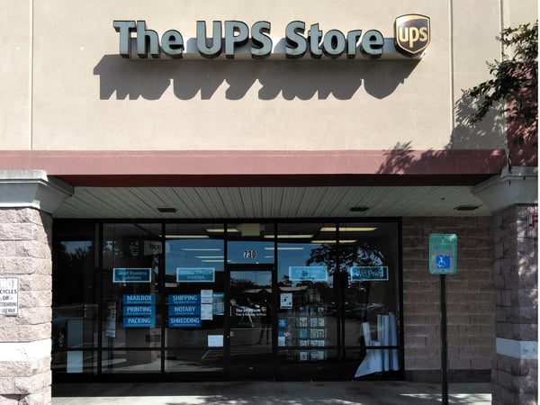 Facade of The UPS Store North Myrtle Beach