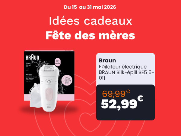 Epilateur électrique BRAUN Silk-épill SE5 5-011
