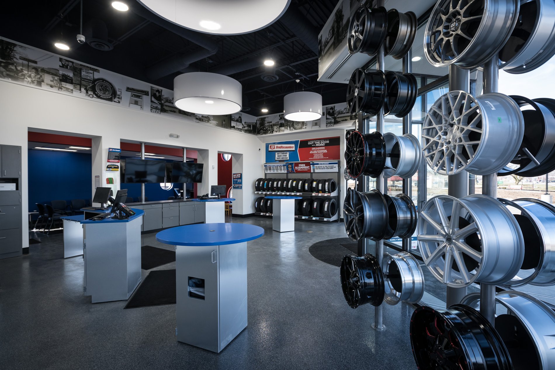 Tire Discounters Avon tires, alignment, brakes, autoglass in