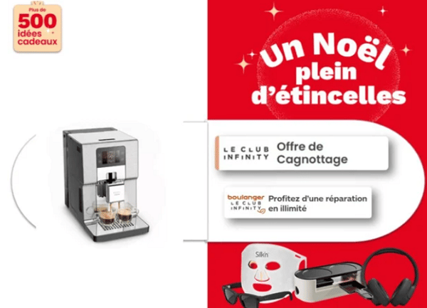 ☕✨ Venez découvrir la machine à café qui fera de vous un véritable barista chez Boulanger Nantes Paridis ! 🎄