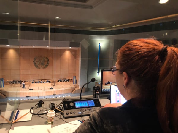 Dolmetschen bei der UNO in Genf