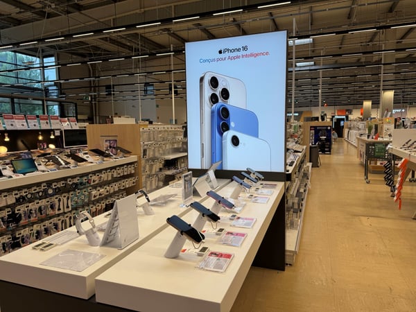 Venez découvrir notre espace dédié iPhone, Apple Watch dans votre magasin Boulanger Montévrain.