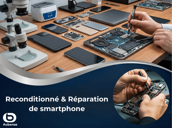 📱 Reconditionné & Réparation de smartphone chez Boulanger Aubenas