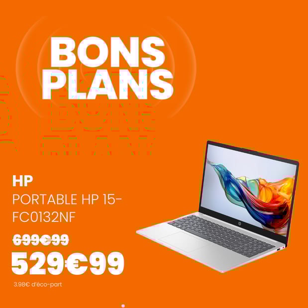 Ordinateur portable HP 15-fc0132nf