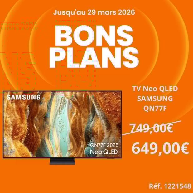 TV Mini Led SAMSUNG NeoQLED TQ55QN77F 2025-55 pouces 138cm