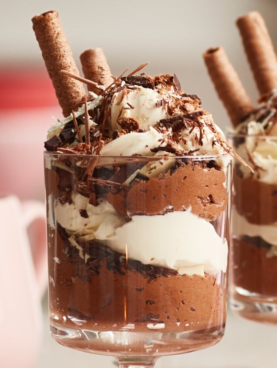 Mousse de chocolate con Baileys