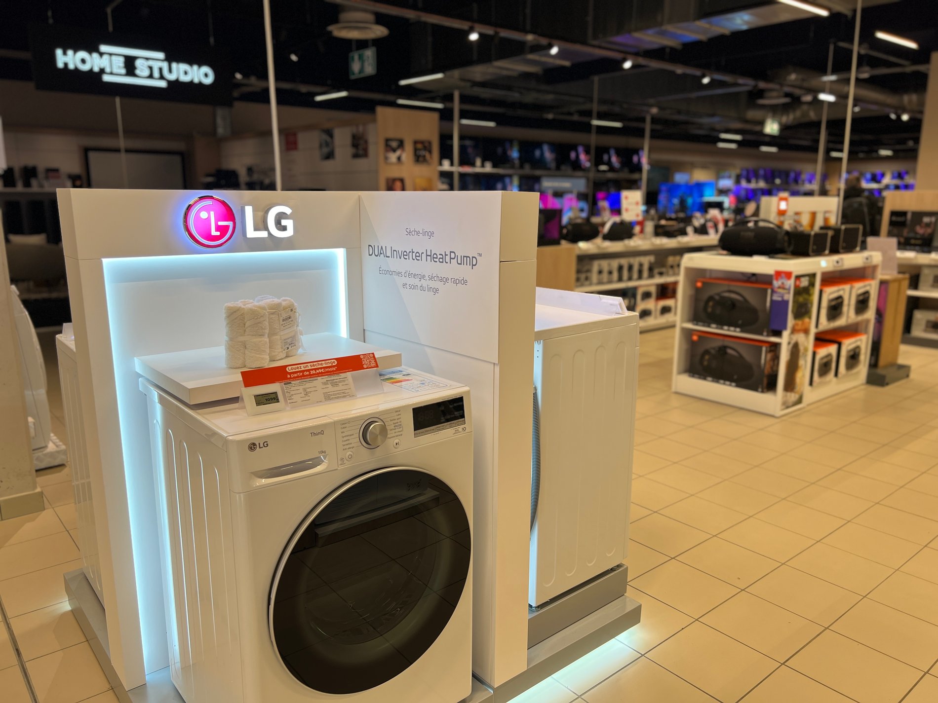 Univers sèche linge LG dans votre magasin Boulanger Nancy Fléville
