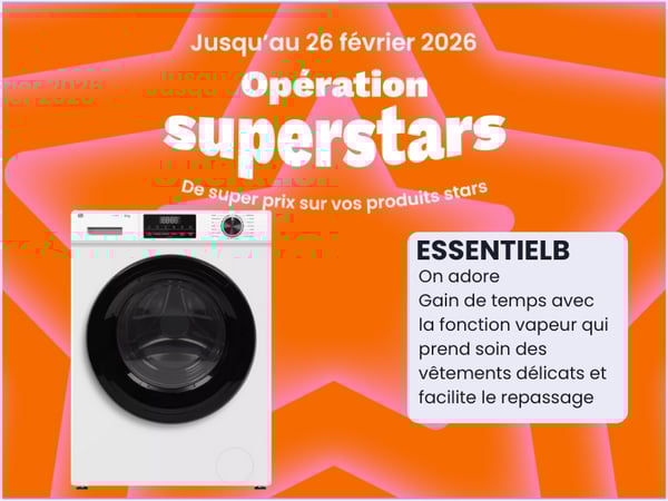 Lave linge hublot ESSENTIELB ELF814-4b