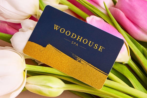 gift card photo on tulips