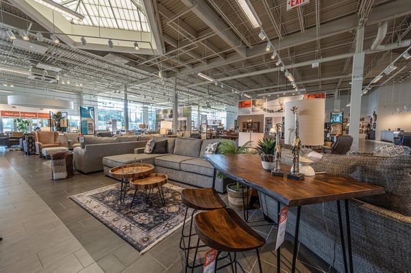 Interior of Benton Harbor, MI Slumberland Furniture Store Near You