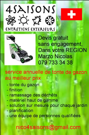 tonte de gazon commugny  ,coppet , tannay , mies , versoix , genthod , bellevue , chambésy