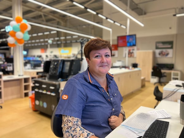 Conseillère services clients Eva