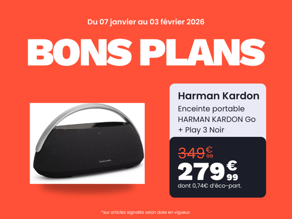 Enceinte portable HARMAN KARDON Go + Play 3 Noir