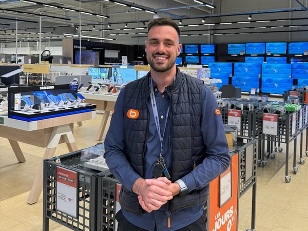 Gabin, responsable de l'univers Multimédia