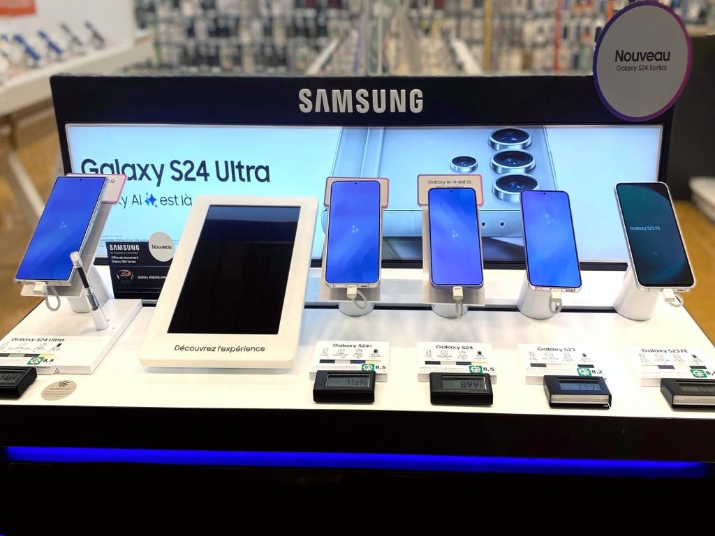 Boulanger Plan de Campagne, Samsung Galaxy