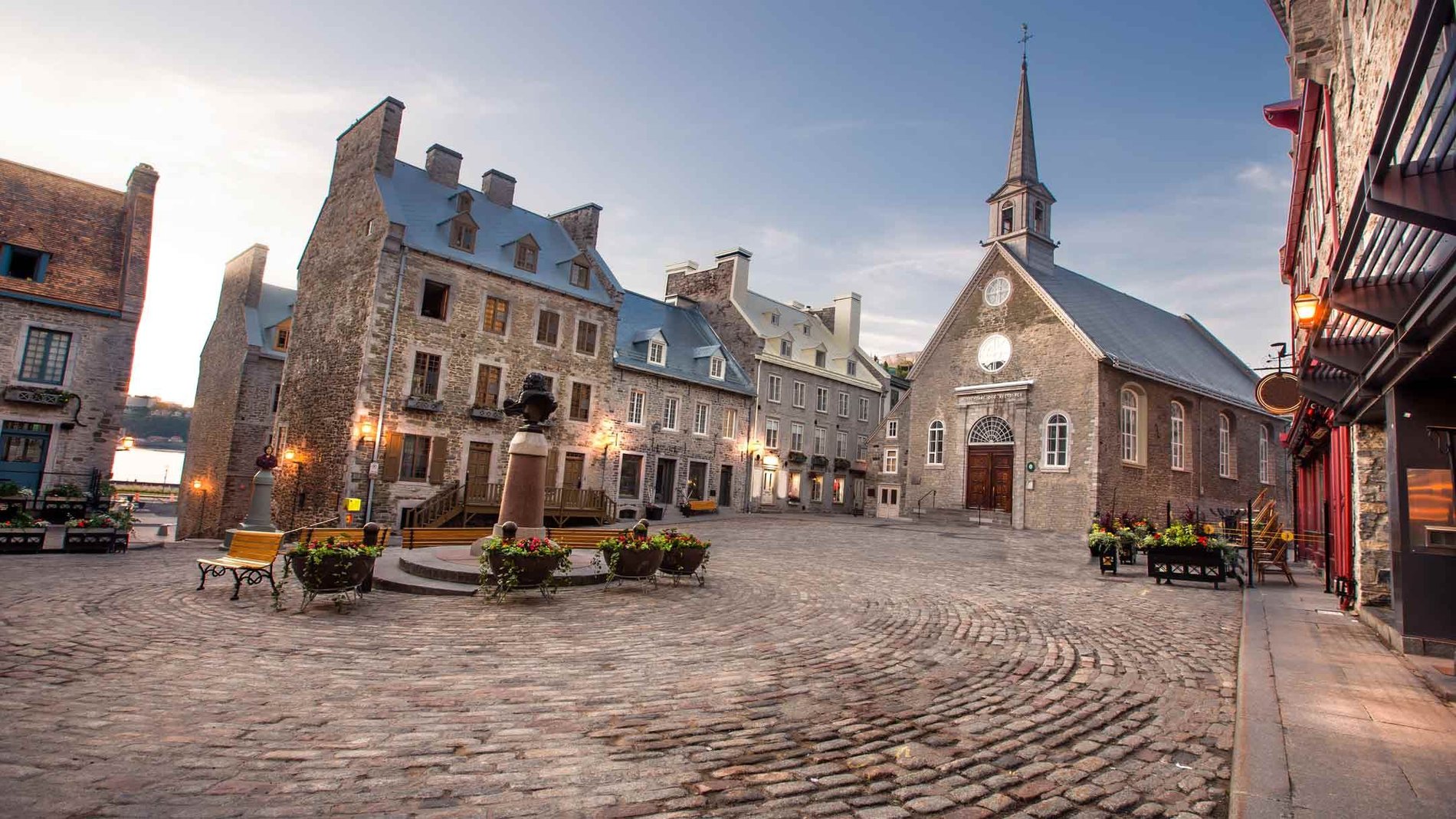 The Petit Champlain District of Old Quebec City