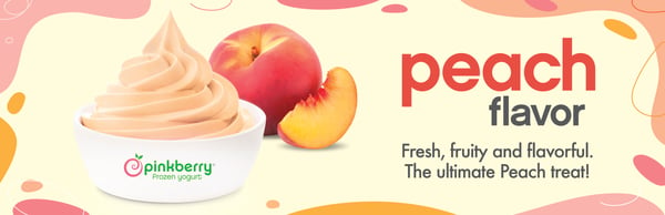 Pinkberry Peach Frozen Yogurt